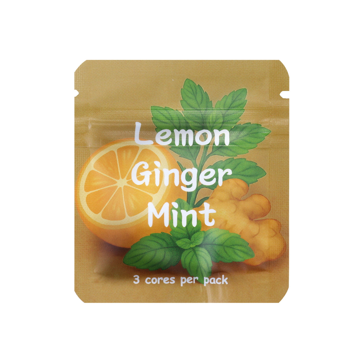 AdemVrij® Aroma Cores – Lemon Ginger Mint | 3 stuks