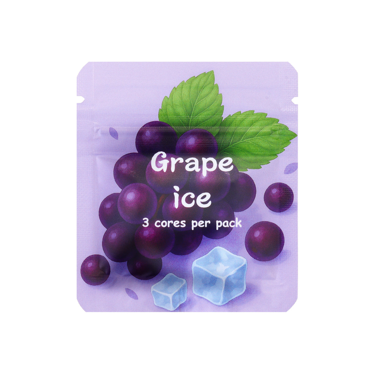 AdemVrij® Aroma Cores – Grape ice| 3 stuks