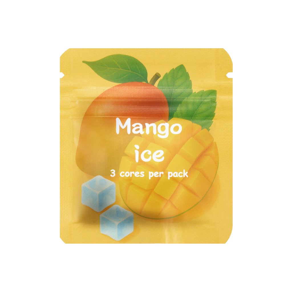 AdemVrij® Aroma Cores – Mango ice | 3 stuks